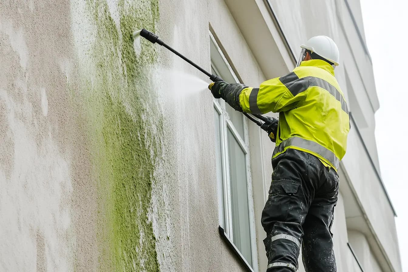 Julkisivun pesu palvelu